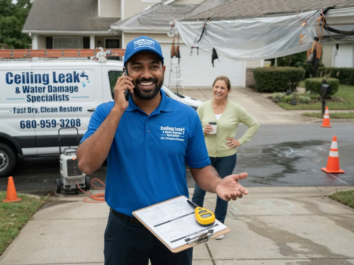 Ceiling Leak Cleanup Hawthorne, NJ FAQs